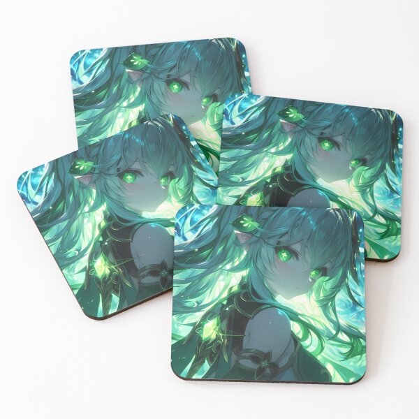 Item preview, Nahida Genshin Impact Green Glow Mystic Forest Aura designed and sold by Tokyonomad.