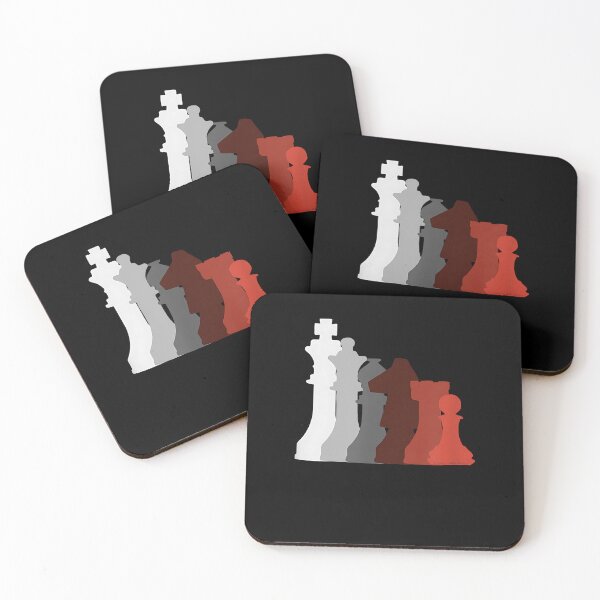 Item preview, Cool Chess Pieces in Gaming Colors Chess Players designed and sold by Boutkimaewab.