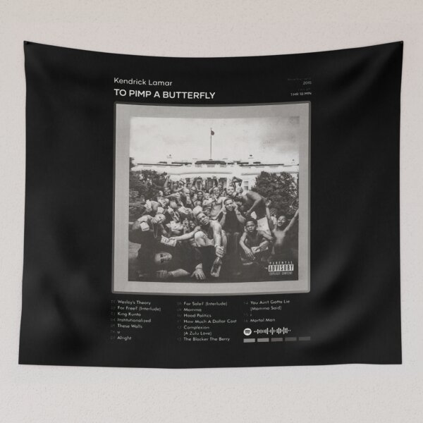 Item preview, Kendrick Lamar - To Pimp A Butterfly Tracklist Album T-Shirt designed and sold by openshoop.