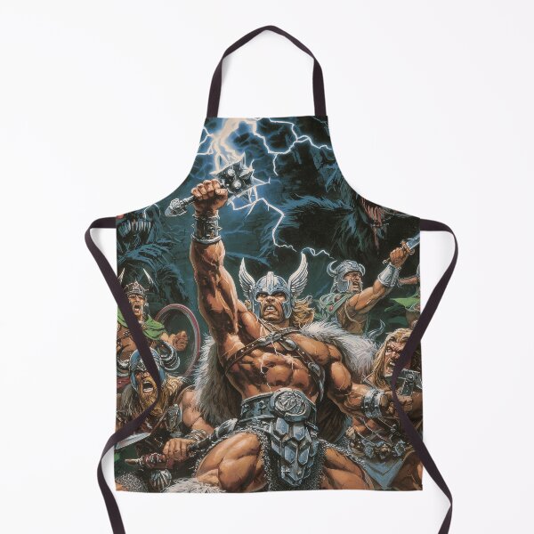 Item preview, Thunder of the North: Viking Warriors vs Shadow Beasts designed and sold by MythichMash.