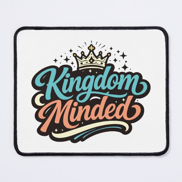 Item preview, Kingdom Minded – Christ-Centered Christian Faith designed and sold by Verse & Vibes.