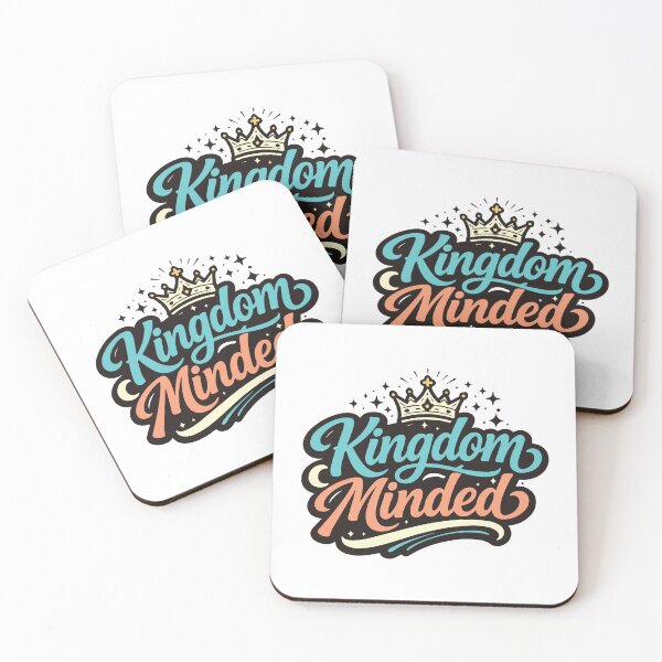 Item preview, Kingdom Minded – Christ-Centered Christian Faith designed and sold by Verse & Vibes.