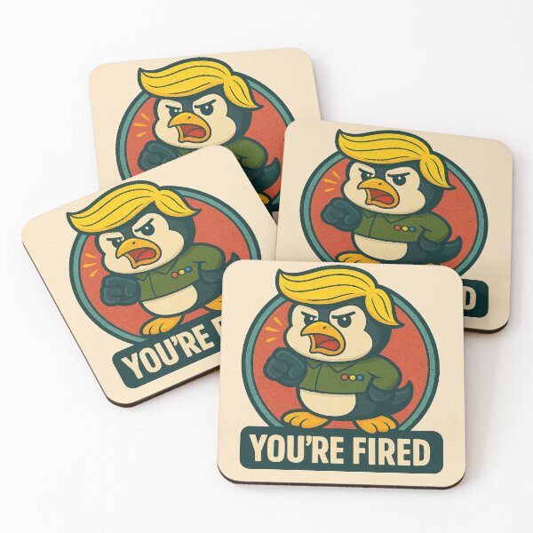 Item preview, You’re Fired! with General Penguin designed and sold by Penguin-Arts.
