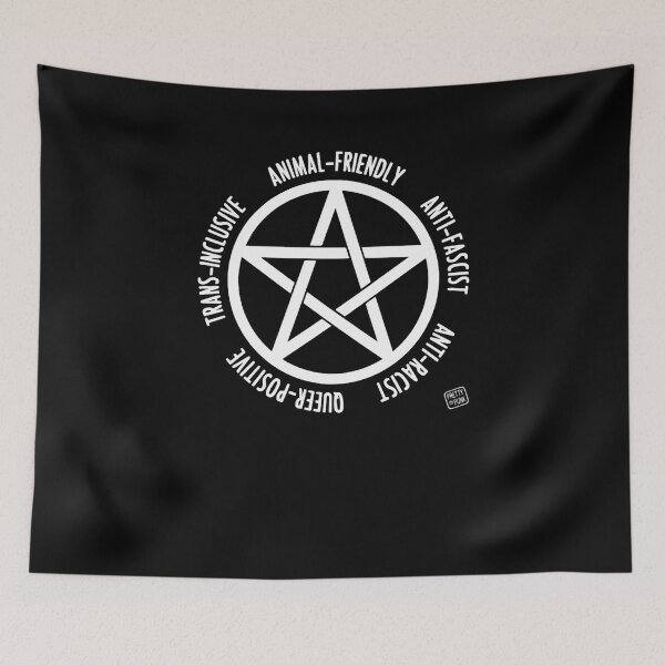 Item preview, Intersectional Witchcraft Pentagram  designed and sold by marson18.