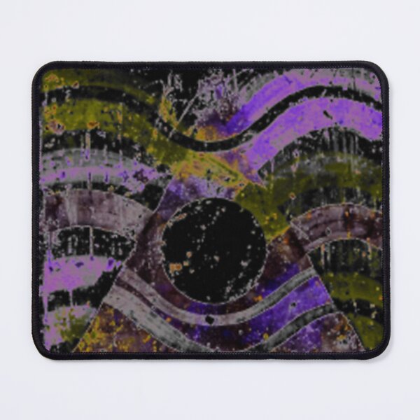 Item preview, all seeing flow black light 1.1 colorful geometric abstract design designed and sold by SmashingDeals.