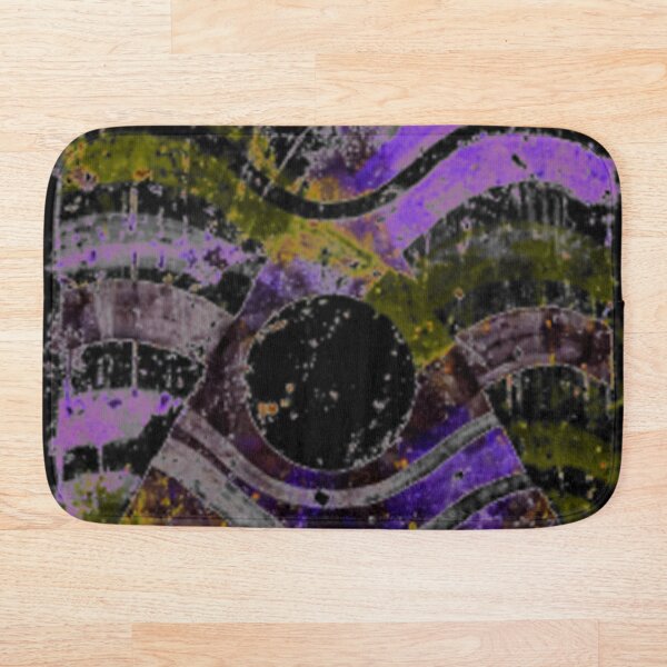 Item preview, all seeing flow black light 1.1 colorful geometric abstract design designed and sold by SmashingDeals.