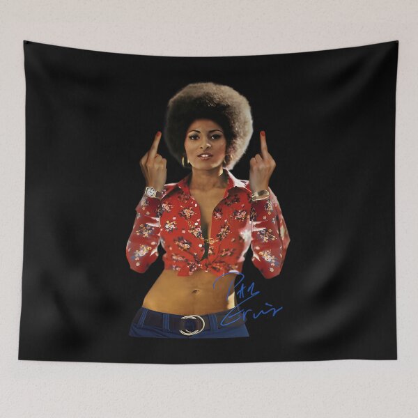 Item preview, Pam Grier Flipping The Bird designed and sold by Prakash kumar  Rajak.