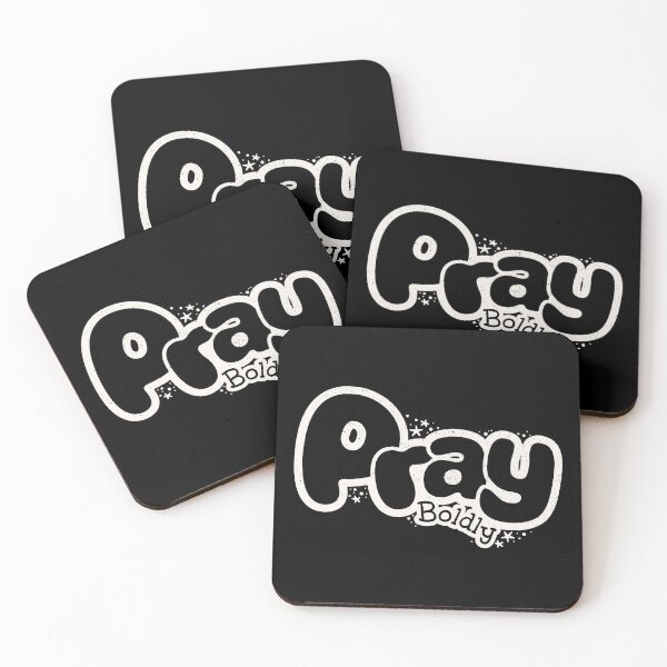 Item preview, Pray Boldly – Courageous Christian Faith designed and sold by Verse & Vibes.