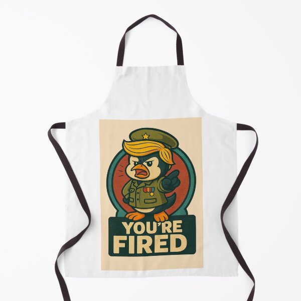 Item preview, You’re Fired! with Commander Penguin designed and sold by Penguin-Arts.