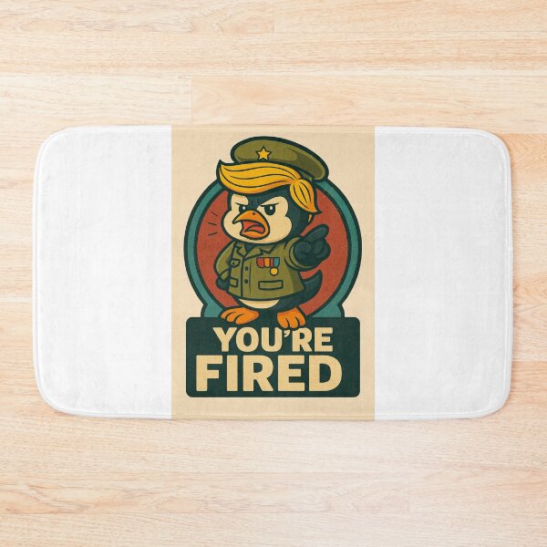Item preview, You’re Fired! with Commander Penguin designed and sold by Penguin-Arts.
