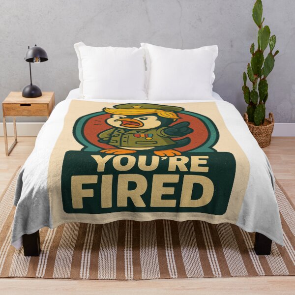 Item preview, You’re Fired! with Commander Penguin designed and sold by Penguin-Arts.
