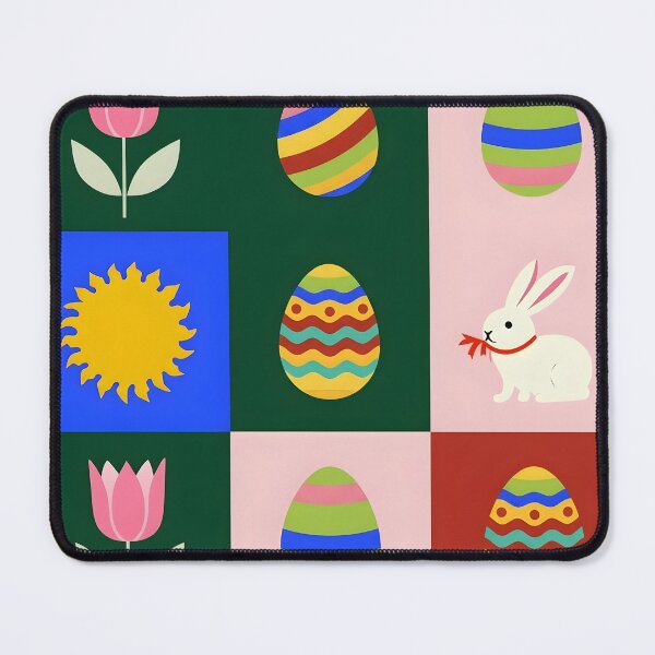 Artikelvorschau, Dekokissen mit Ostermotiv entworfen und verkauft von FestivityFinds.