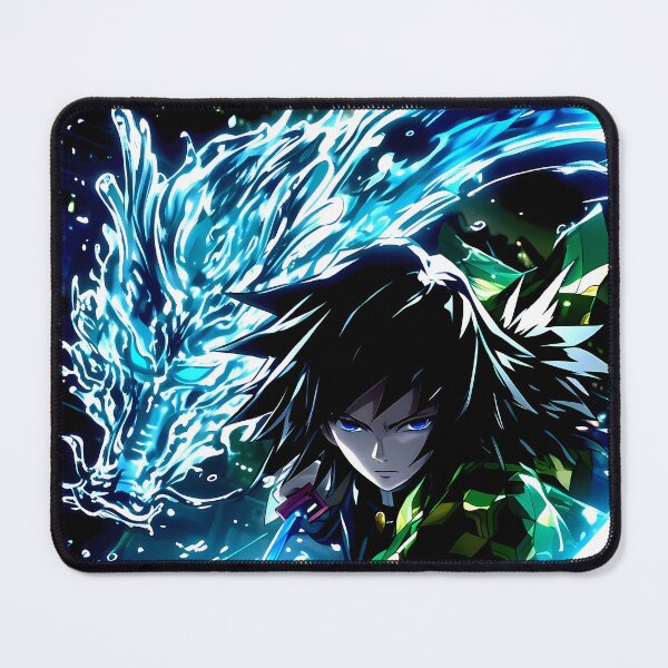 Item preview, Giyu Tomioka Demon Slayer Anime Water Dragon Attack Spectacle designed and sold by Tokyonomad.