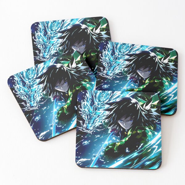 Item preview, Giyu Tomioka Demon Slayer Anime Water Dragon Attack Spectacle designed and sold by Tokyonomad.