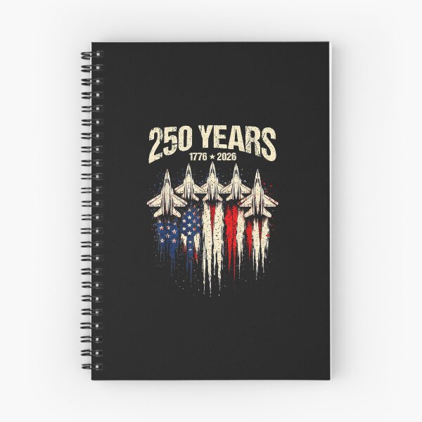 Item preview, 250 años (1776-2026), aviones de combate, bandera de EE. UU., 250.º aniversario designed and sold by Trungles-tee.