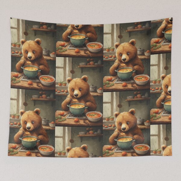 Item preview, The bear is acting as the chef. designed and sold by Whose-sweat.