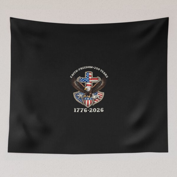 Item preview, 250 Years Faith and Freedom Christian USA 250th designed and sold by Trungles-tee.