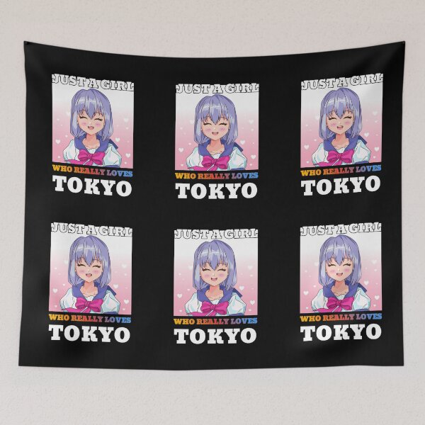 Item preview, Just A Girl Who Really Loves Tokyo designed and sold by Tokyotopia.