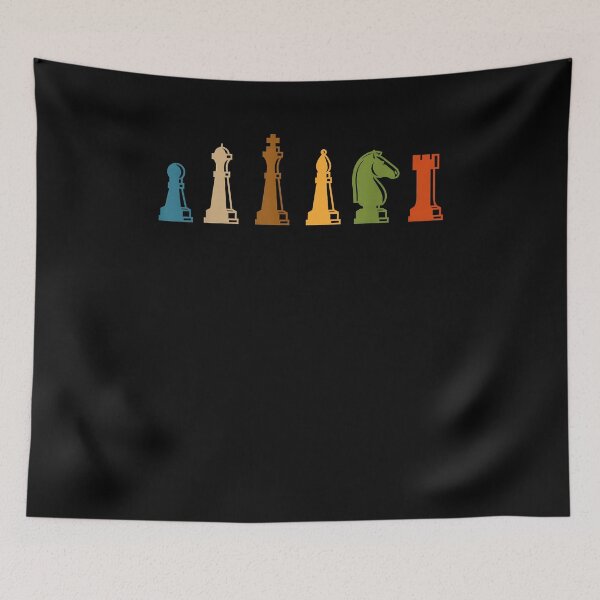 Item preview, Chess Figure Board Game Sport Nerd Gift Retro Chess designed and sold by Boutkimaewab.