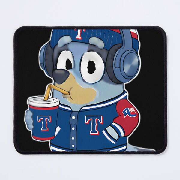 Item preview, Blueys Texas Rangers Baseball designed and sold by anime1917.