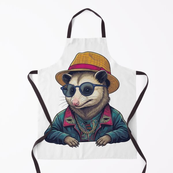 Item preview, Retro-Futurist Possum Pop Art designed and sold by CodeDragon Designs.
