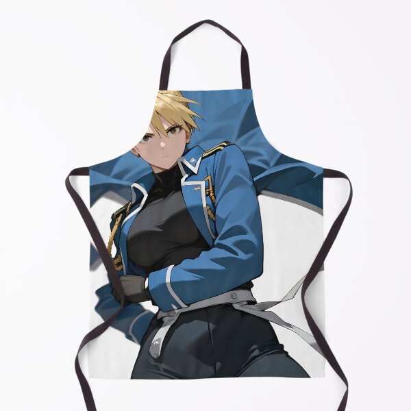 Item preview, Riza Hawkeye Fullmetal Alchemist Anime Military Uniform Blue Confident Waifu designed and sold by Tokyonomad.