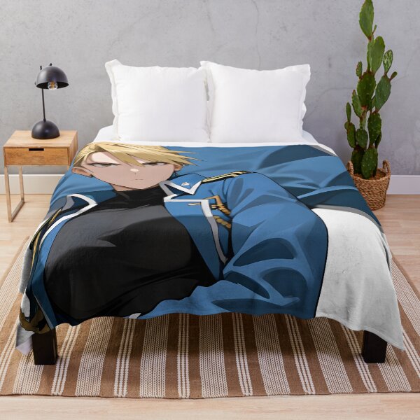 Item preview, Riza Hawkeye Fullmetal Alchemist Anime Military Uniform Blue Confident Waifu designed and sold by Tokyonomad.