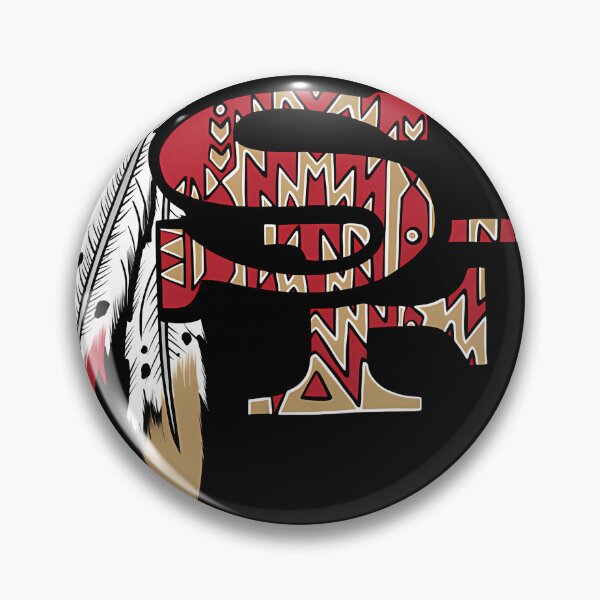 Item preview, Native American 49Ers Logo designed and sold by anime1917.