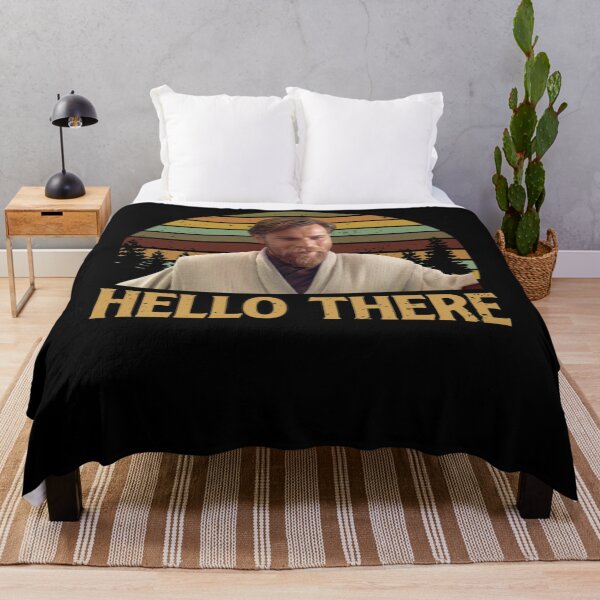 Artikelvorschau, Vintage Hello There Starr Wárss Obii Wann D entworfen und verkauft von DeathByClothes.