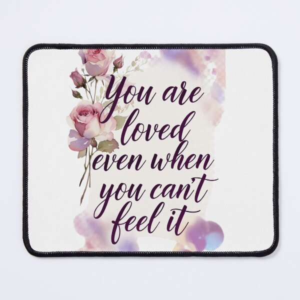 Item preview, You Are Loved Watercolor Roses designed and sold by CoquetteLunaCo.
