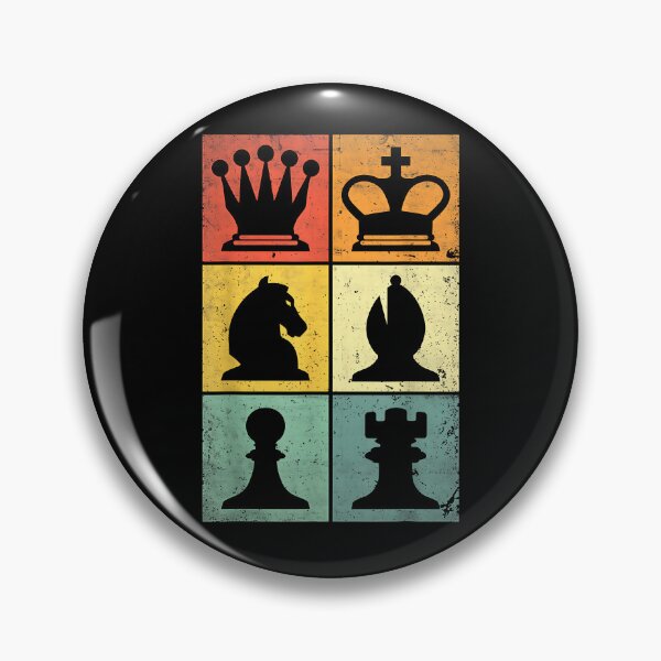 Item preview, Retro Chess Player Men Women Kids Chess Pieces designed and sold by Boutkimaewab.