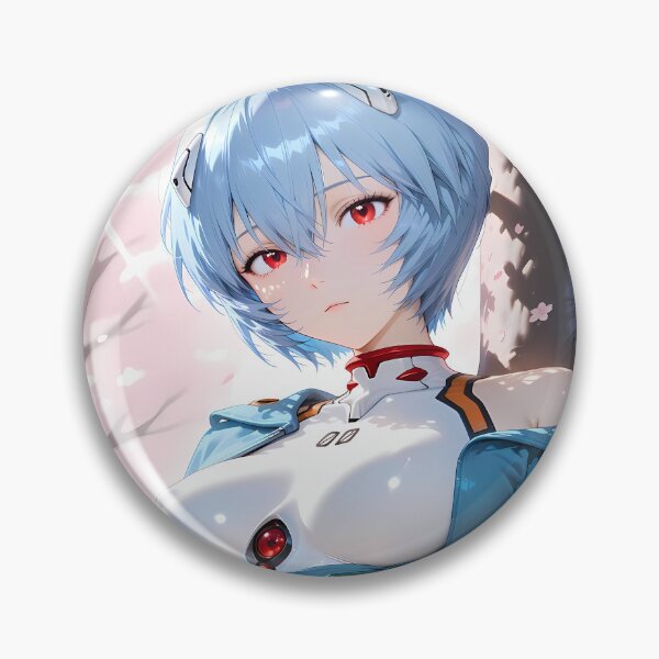 Item preview, Rei Ayanami Neon Genesis Evangelion Anime Girl Waifu Sakura Spring designed and sold by Tokyonomad.