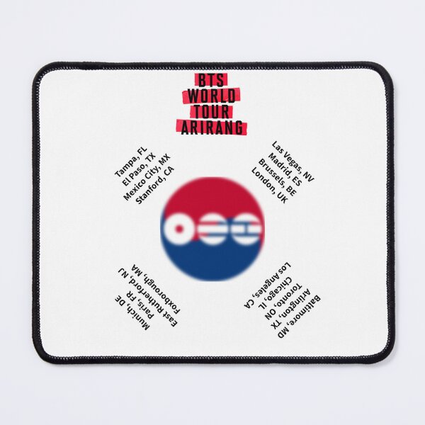 Item preview, BTS COMEBACK WORLD TOUR designed and sold by kpop-fandom.