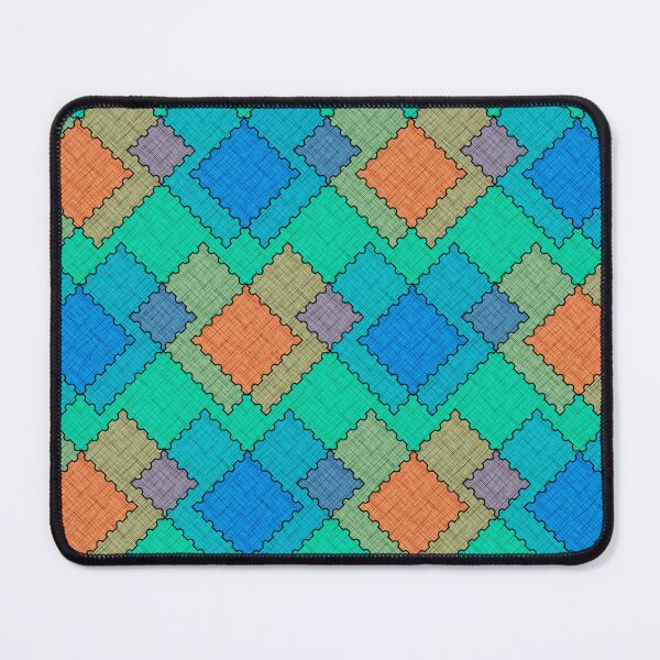 Item preview, Textured patchwork multicolored patches strokes designed and sold by fuzzyfox.