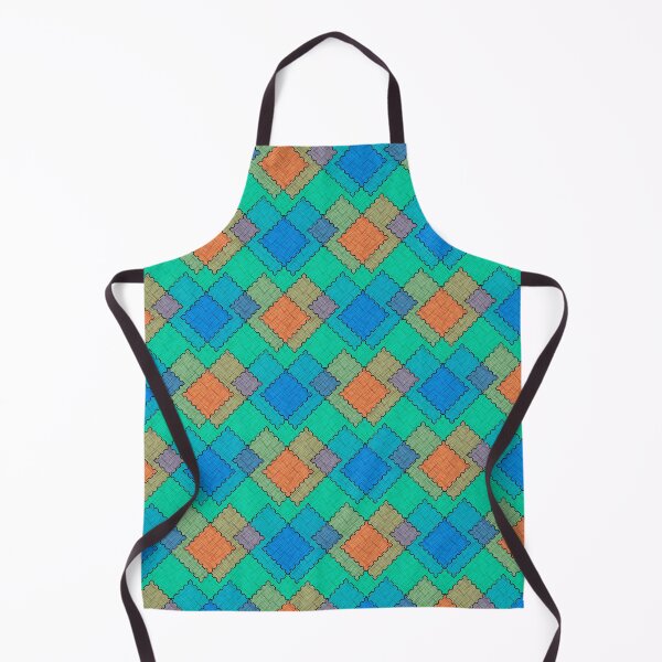 Item preview, Textured patchwork multicolored patches strokes designed and sold by fuzzyfox.