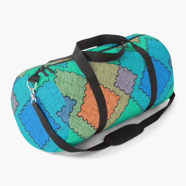 Item preview, Textured patchwork multicolored patches strokes designed and sold by fuzzyfox.