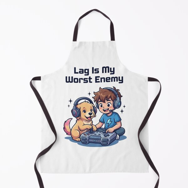 Item preview, Dog and Boy Gamer designed and sold by GRoeDesigns.
