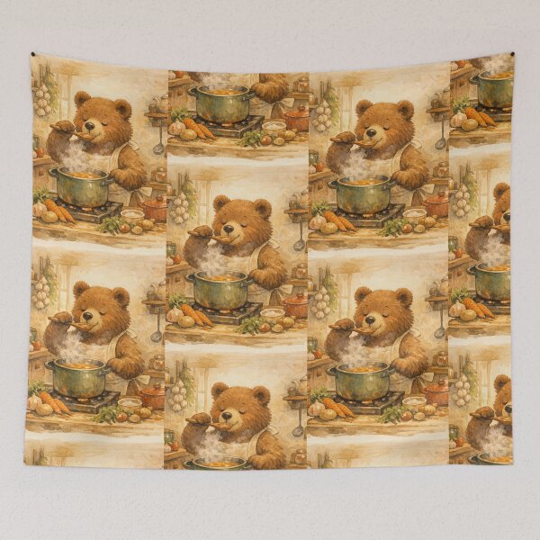 Item preview, The bear is acting as the chef. designed and sold by Whose-sweat.