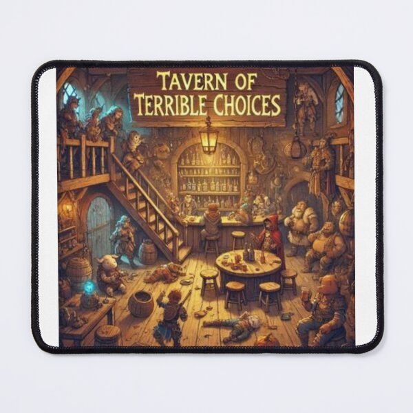 Item preview, Tavern of Terrible Choices designed and sold by Hellsprojects.
