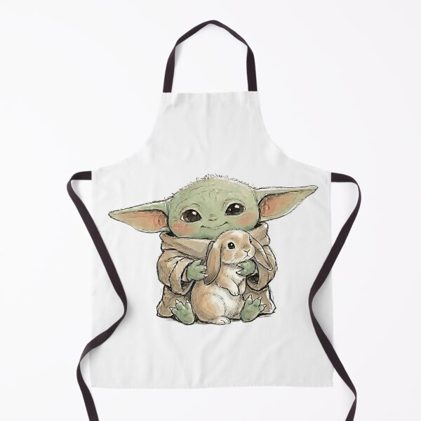 Item preview, BABY YODA WITH LOP RABBIT designed and sold by LIS AND MELIVERSO.