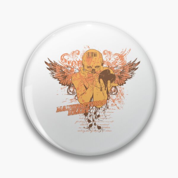 Item preview, Manufactured Heart - Cyber Goth Barcode Angel Grunge Art designed and sold by snapifyprints.