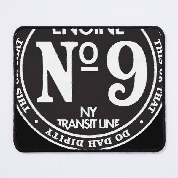 Item preview, Engine Engine 9 on the New York Transit Line designed and sold by Me-Me Shirts.