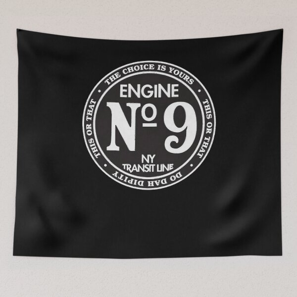 Item preview, Engine Engine 9 on the New York Transit Line designed and sold by Me-Me Shirts.