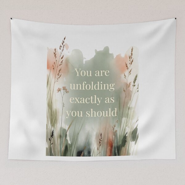Item preview, You Are Unfolding Perfectly designed and sold by CoquetteLunaCo.