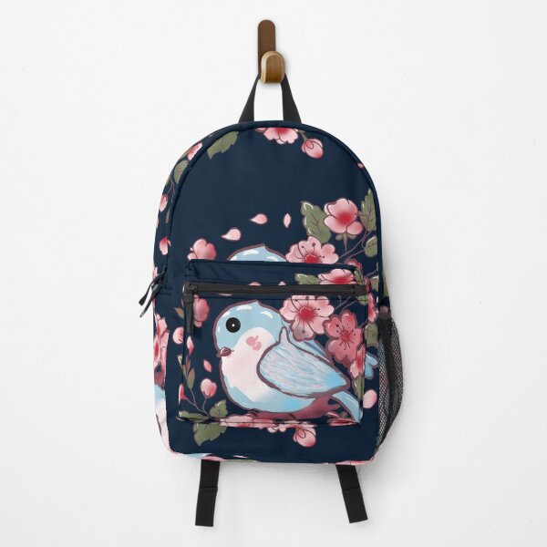 Item preview, Cute Bluebird in Cherry Blossoms | Spring Sakura Art designed and sold by HopeAndHustle.