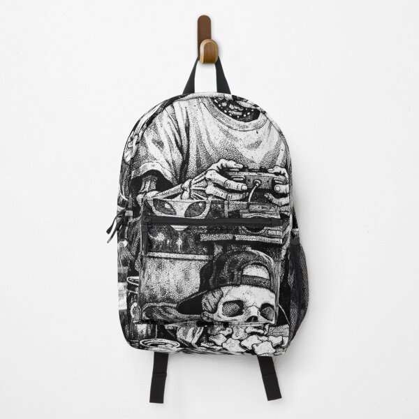 Item preview, Midnight Skull Gamers — Gritty Gothic Stipple Scene designed and sold by Flower Magic .
