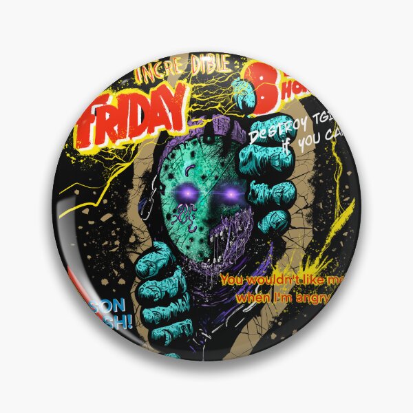 Item preview, Friday 8 bit Horror 10 designed and sold by Doug Saquic.