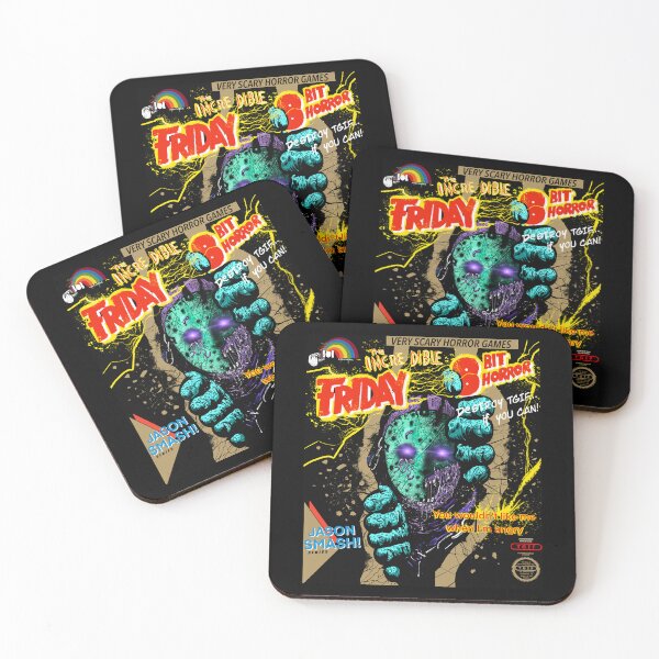 Item preview, Friday 8 bit Horror 10 designed and sold by Doug Saquic.
