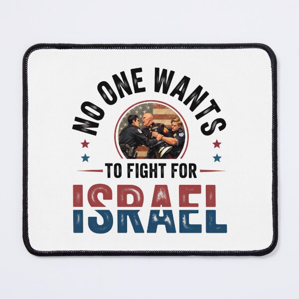 Item preview, Anti Trump, No One Wants To Fight For Israel, Anti War Protester Marine Brian McGinnis designed and sold by graphic-genie.