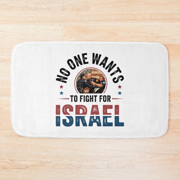 Item preview, Anti Trump, No One Wants To Fight For Israel, Anti War Protester Marine Brian McGinnis designed and sold by graphic-genie.